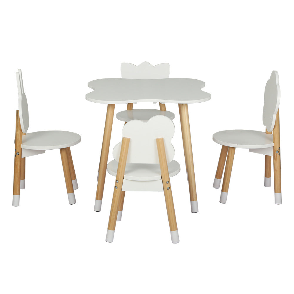 5PCS Play & Learn Table and Chair Set