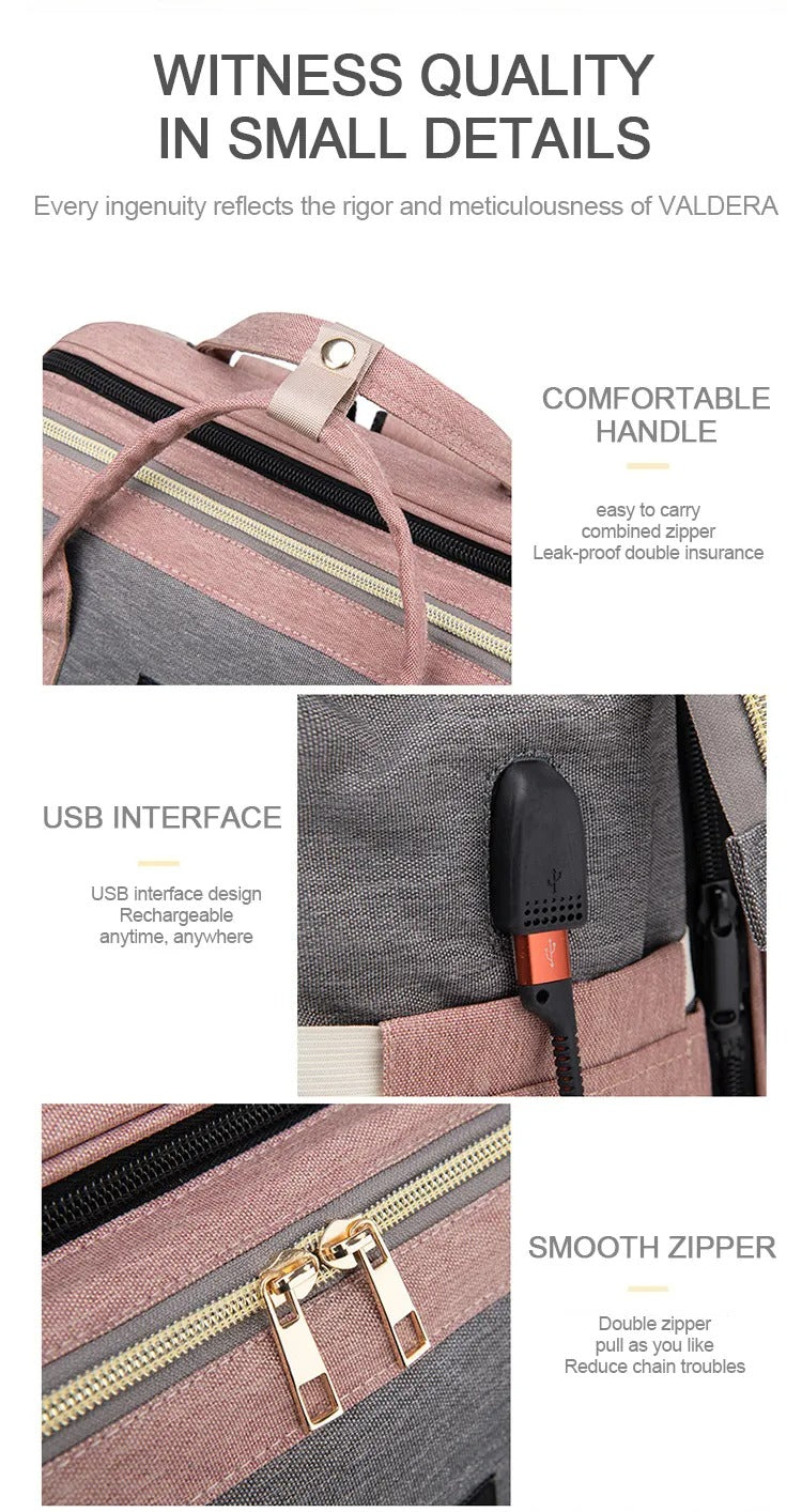 Folding Mommy Bag (Portable Folding Lounger)