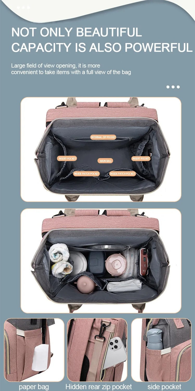 Folding Mommy Bag (Portable Folding Lounger)