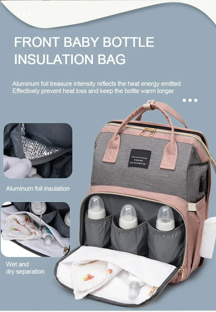 Folding Mommy Bag (Portable Folding Lounger)