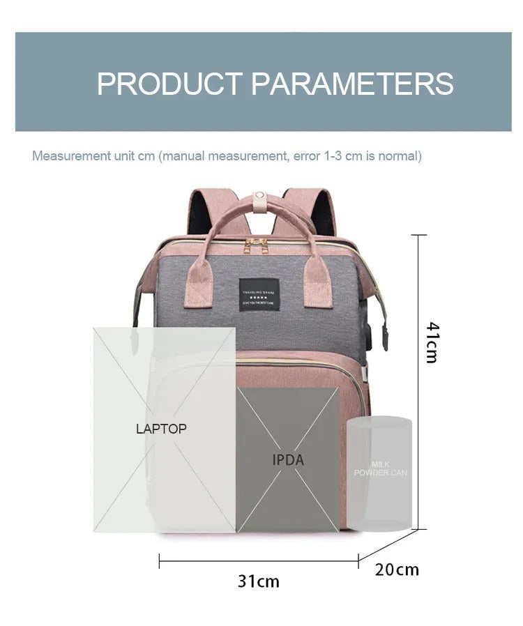 Folding Mommy Bag (Portable Folding Lounger)