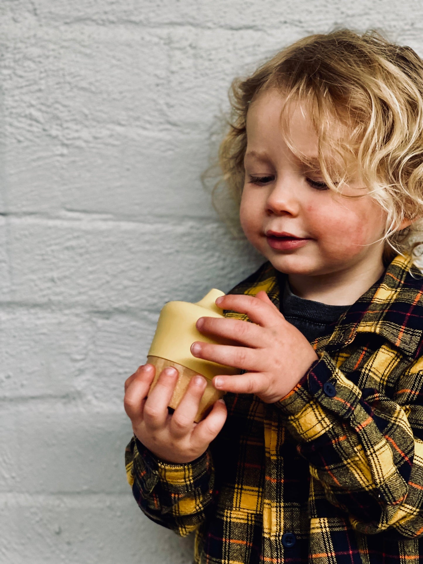 190ml Bamboo Cup With Silicone Sippy Lid